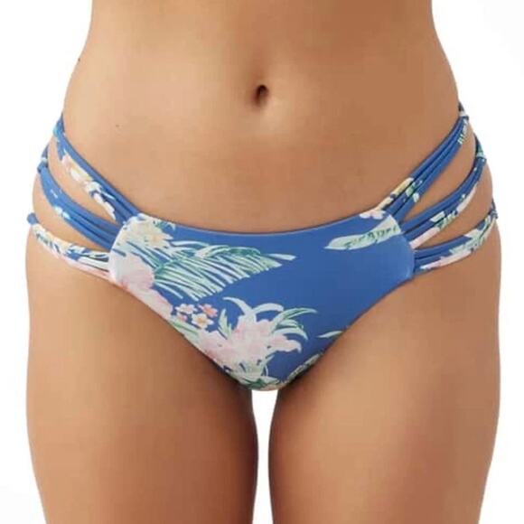 NWT! O'Neill Women's Tulum Tropical Boulders Bikini Bottom - Size Small - Picture 1 of 6